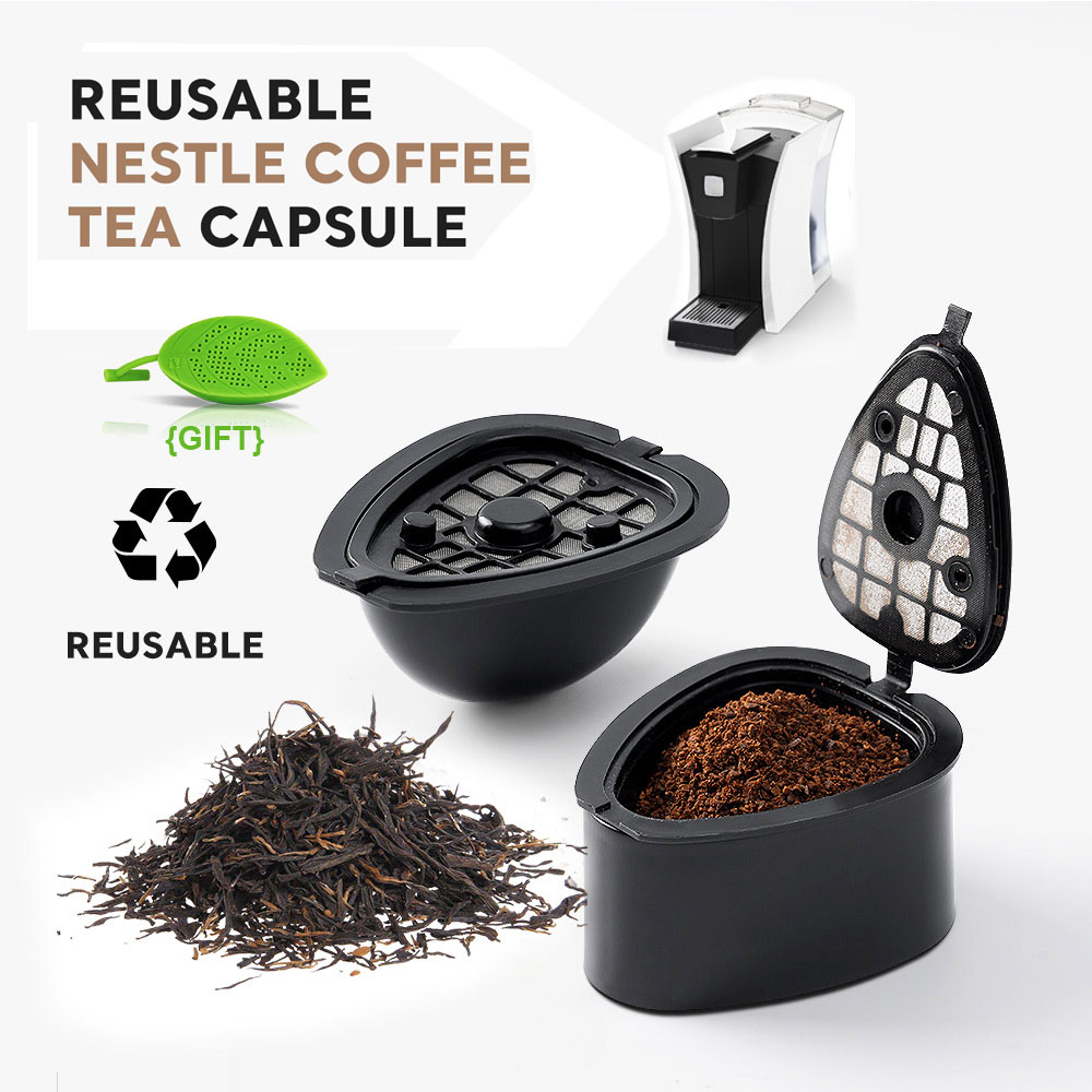 Reusable Nestle Capsule Tea fo - Coffee Tea Machine For Home reseña y precio