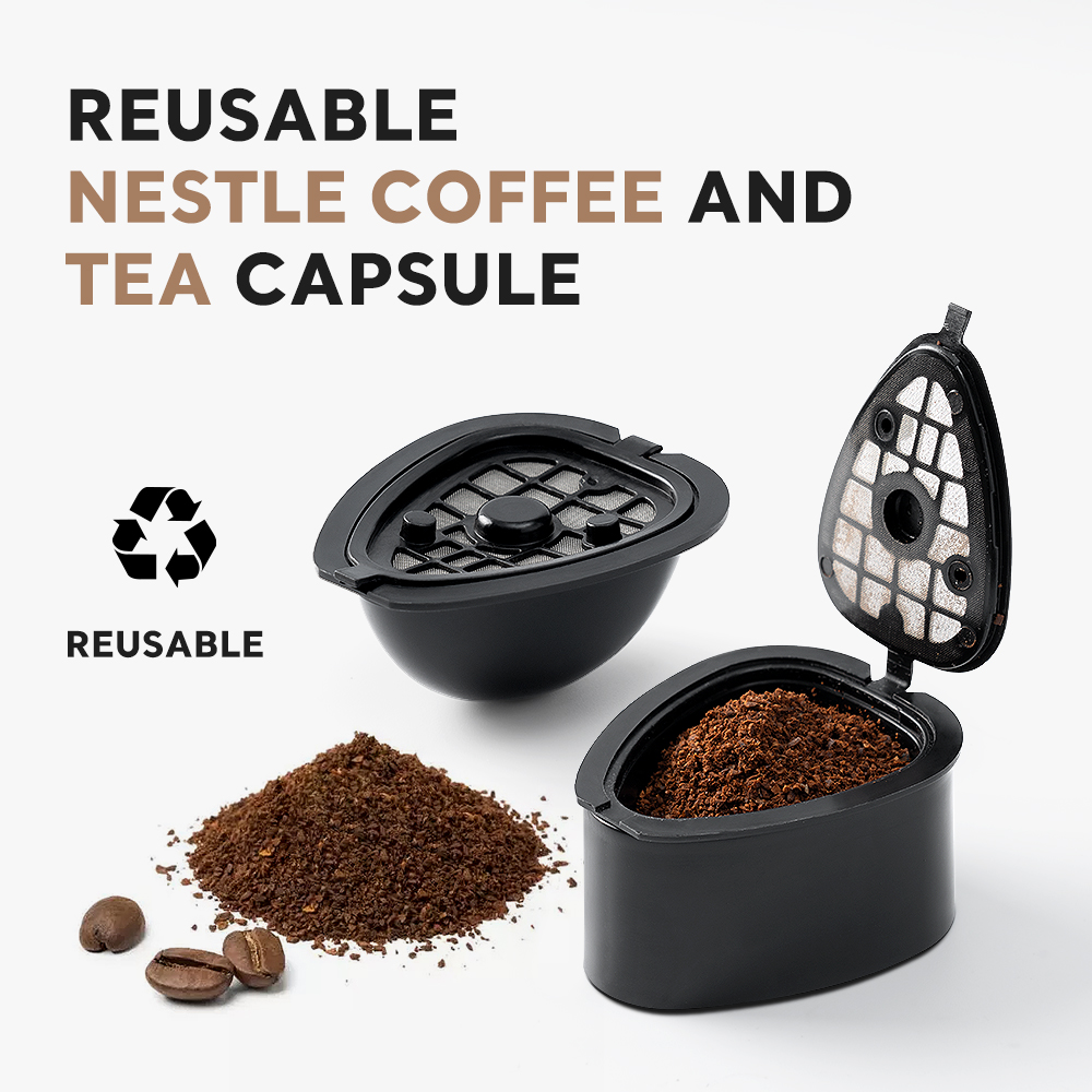 Reusable Nestle Capsule Tea fo - Coffee Tea Machine For Home reseña y precio