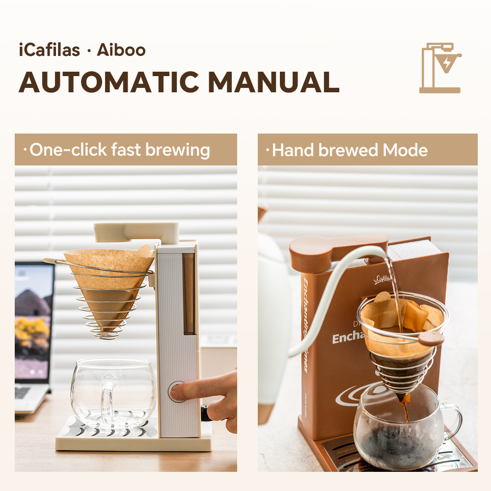 iCafilas Portable Foldable Ele - Coffee Tea Machine For Home reseña y precio
