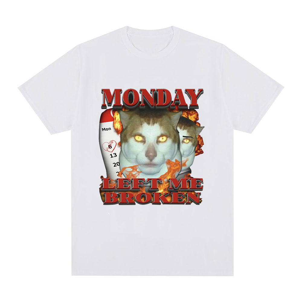 Funny Monday Left Me Broken Ca - Coffee Tea Or Me reseña y precio
