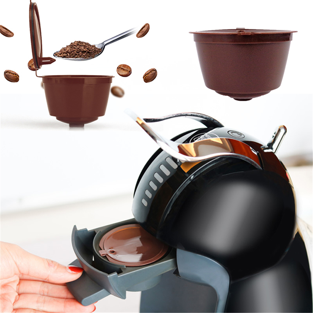 Reusable Coffee Capsule Filter - Coffee Tea Nescafe reseña y precio