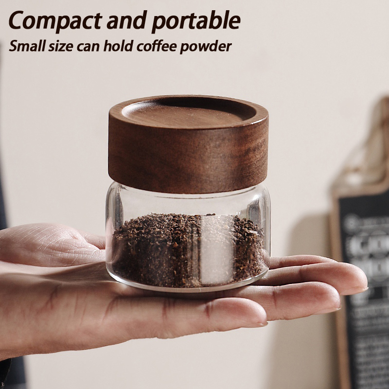 Glass Sealed Storage Jar With  - Coffee Tea Jars reseña y precio
