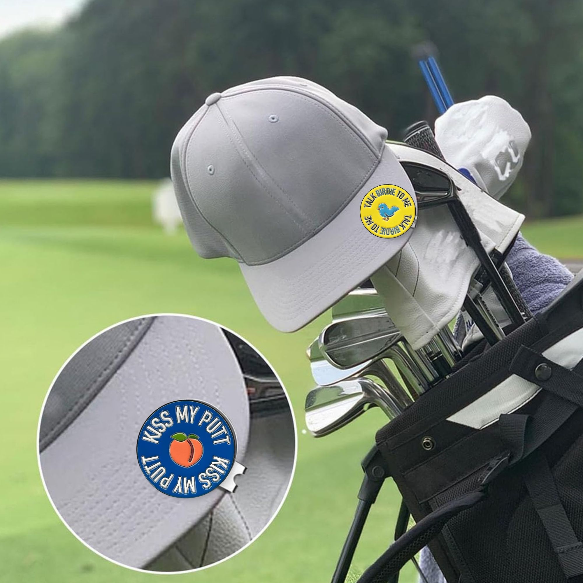 2 counts golf markers Talk Bir - Coffee Tea Or Me reseña y precio