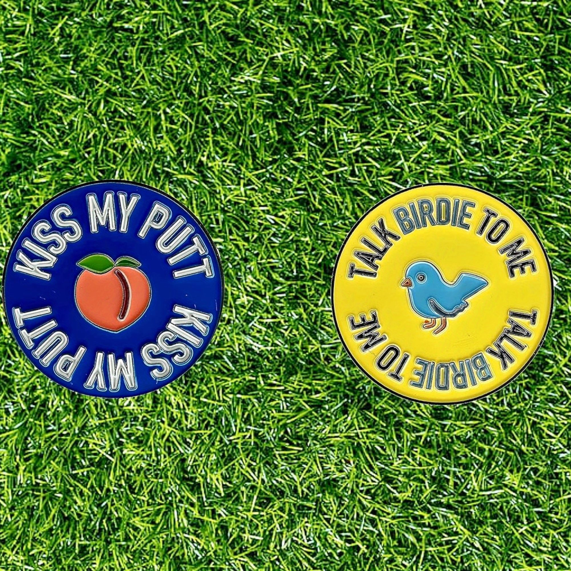 2 counts golf markers Talk Bir - Coffee Tea Or Me reseña y precio