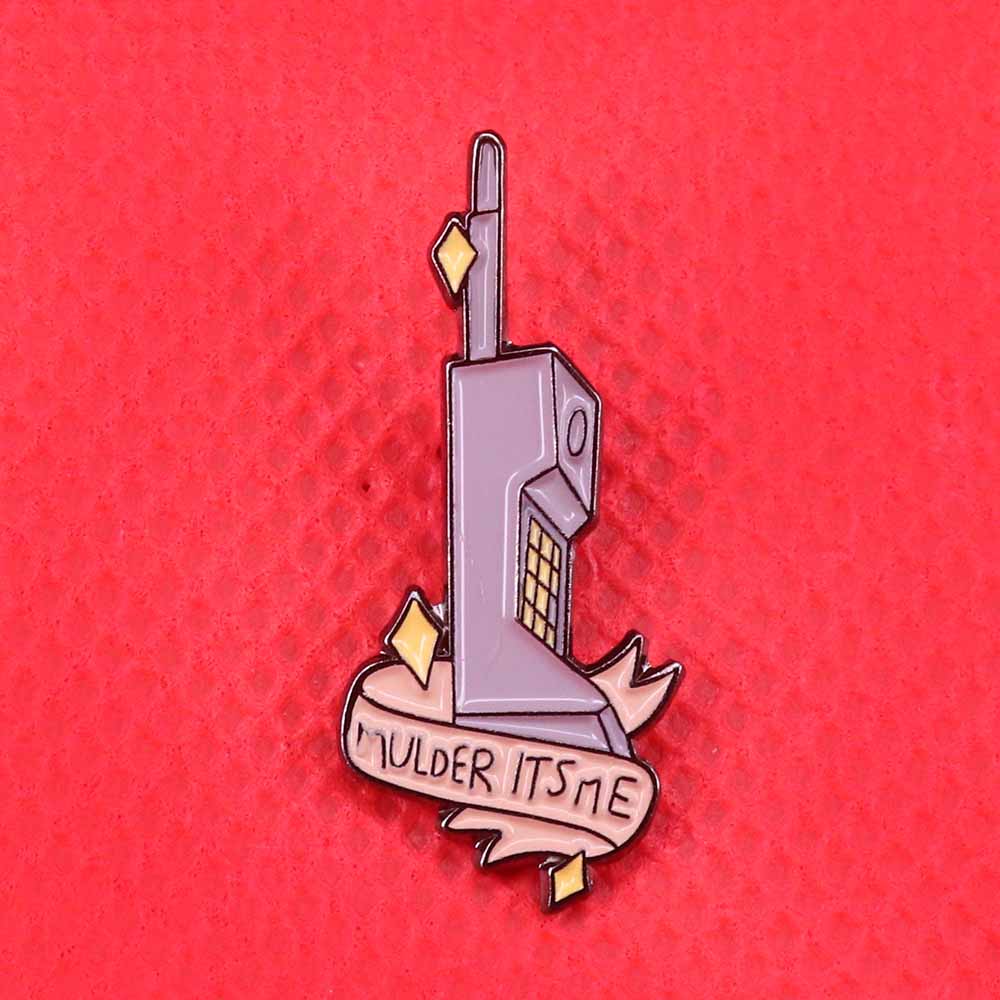 Mulder it's me enamel pin vint - Coffee Tea Or Me reseña y precio