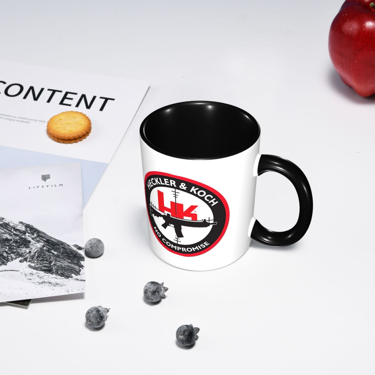 Heckler Koch Hk Logo Mug Funny - Coffee Tea Hk reseña y precio