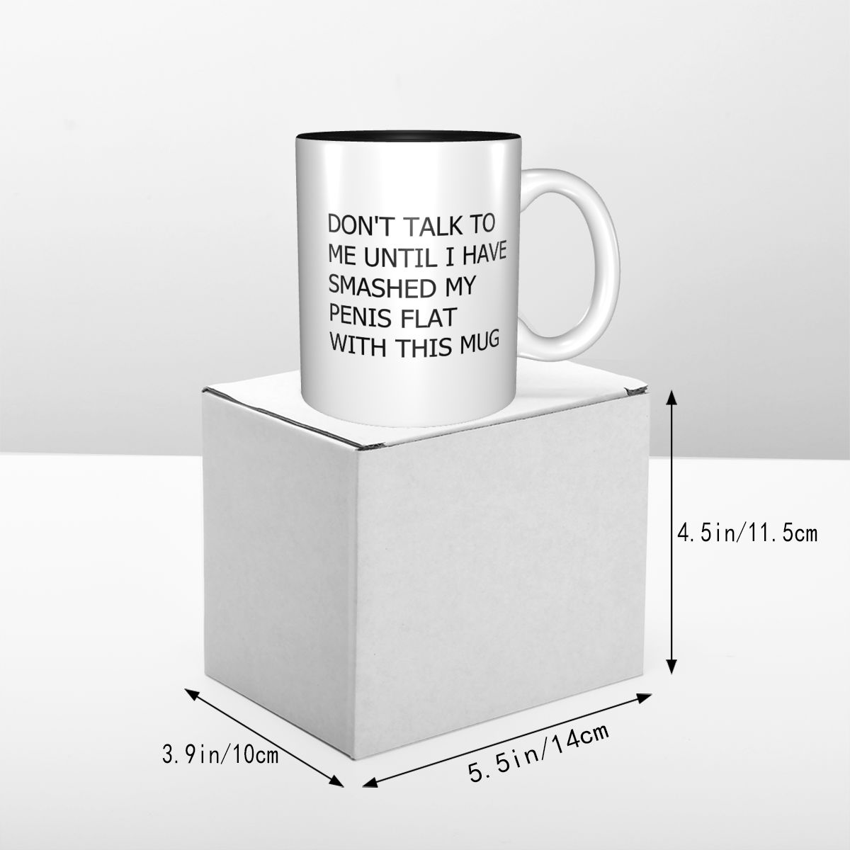 Don't Talk To Me Until Mug Mug - Coffee Tea With Me reseña y precio