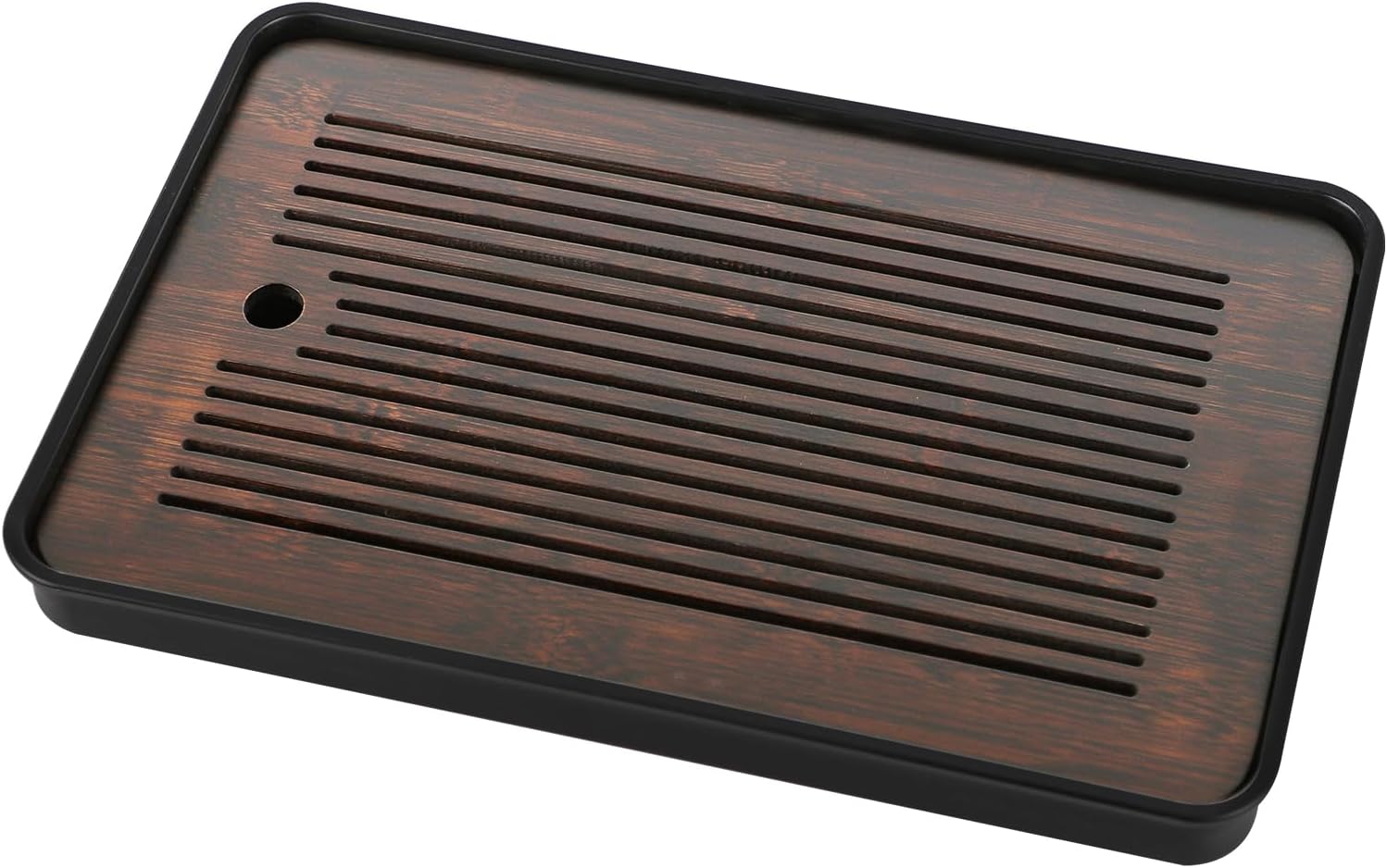 Natural Bamboo Tea Tray with H - Bamboo Tea Tray reseña y precio