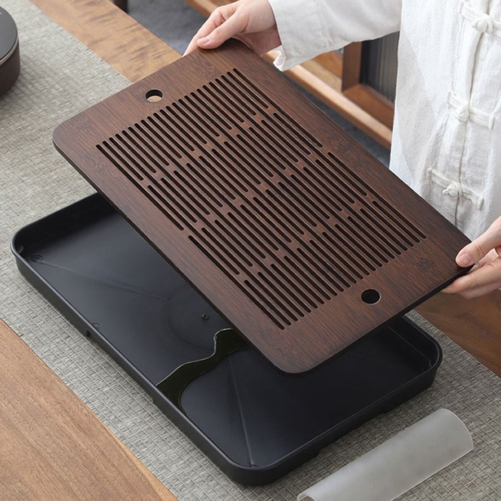 Dual Purpose Bamboo Tea Tray w - Bamboo Tea Tray reseña y precio