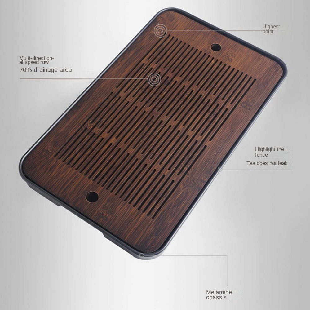Dual Purpose Bamboo Tea Tray w - Bamboo Tea Tray reseña y precio