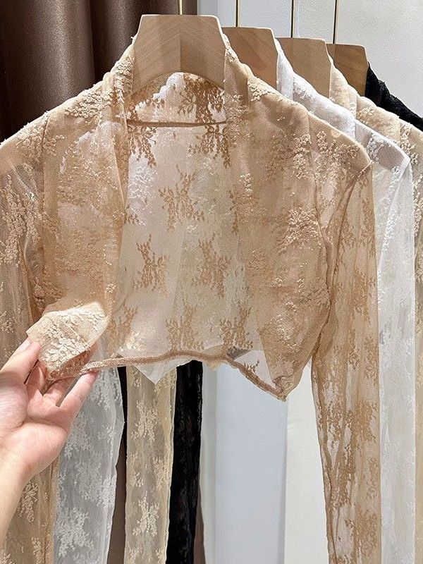 2025 New Lace Embroidery Sun P - Coffee Tea Or Me reseña y precio