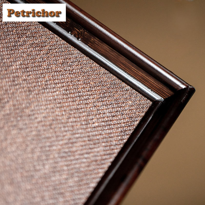 Japanese Rattan Bamboo Woven T - Bamboo Tea Tray reseña y precio
