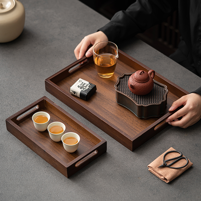 Large Size Rectangular Bamboo  - Bamboo Tea Tray reseña y precio