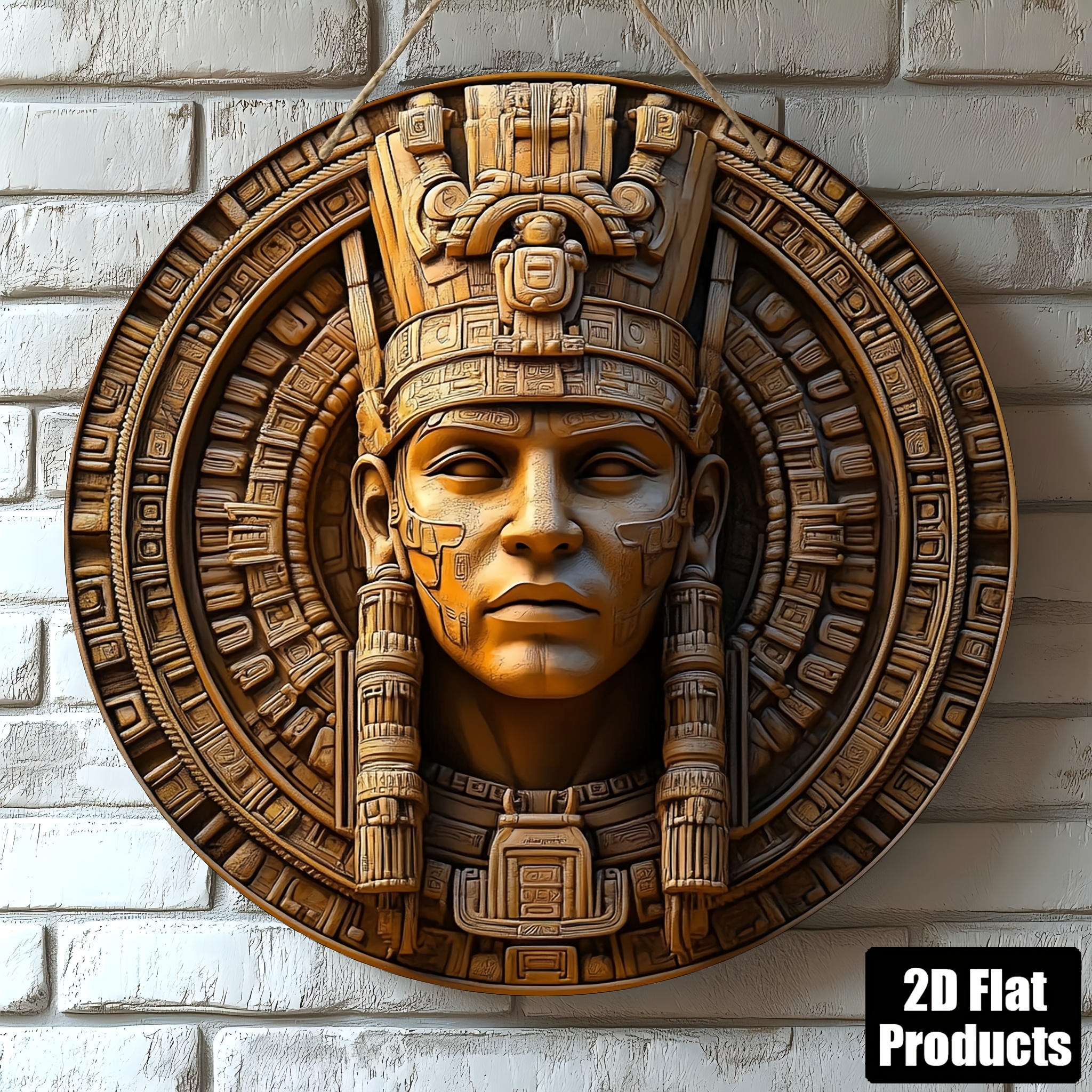 2D Flat, 1pc, Round Wooden Boa - Maya Coffee & Tea Ulasan reseña y precio