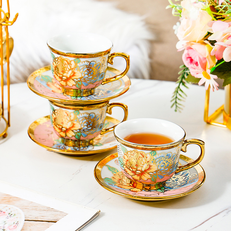 14 Piece Set Household Europea - Coffee Tea English reseña y precio