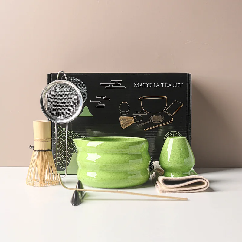 2/4//7PCS Japanese Matcha Set  - Matcha Whisk Set reseña y precio