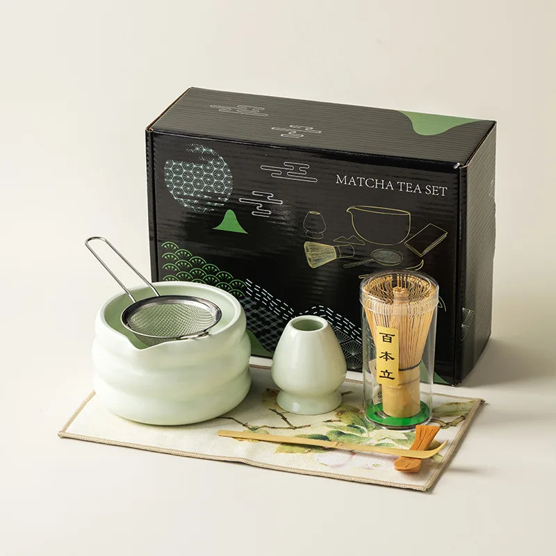 2/4//7PCS Japanese Matcha Set  - Matcha Whisk Set reseña y precio