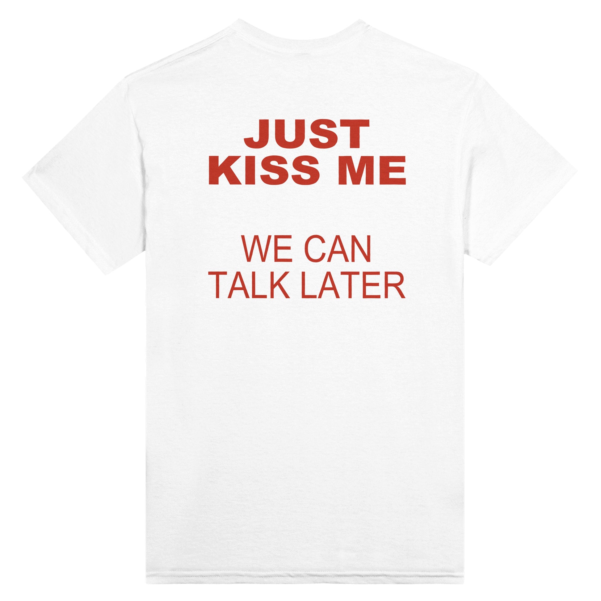 Kiss Me We Can Talk Later Prin - Coffee Tea Or Me reseña y precio