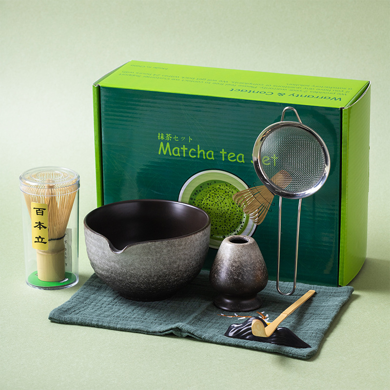 7pcs Japanese Matcha Making Se - Matcha Whisk Set reseña y precio