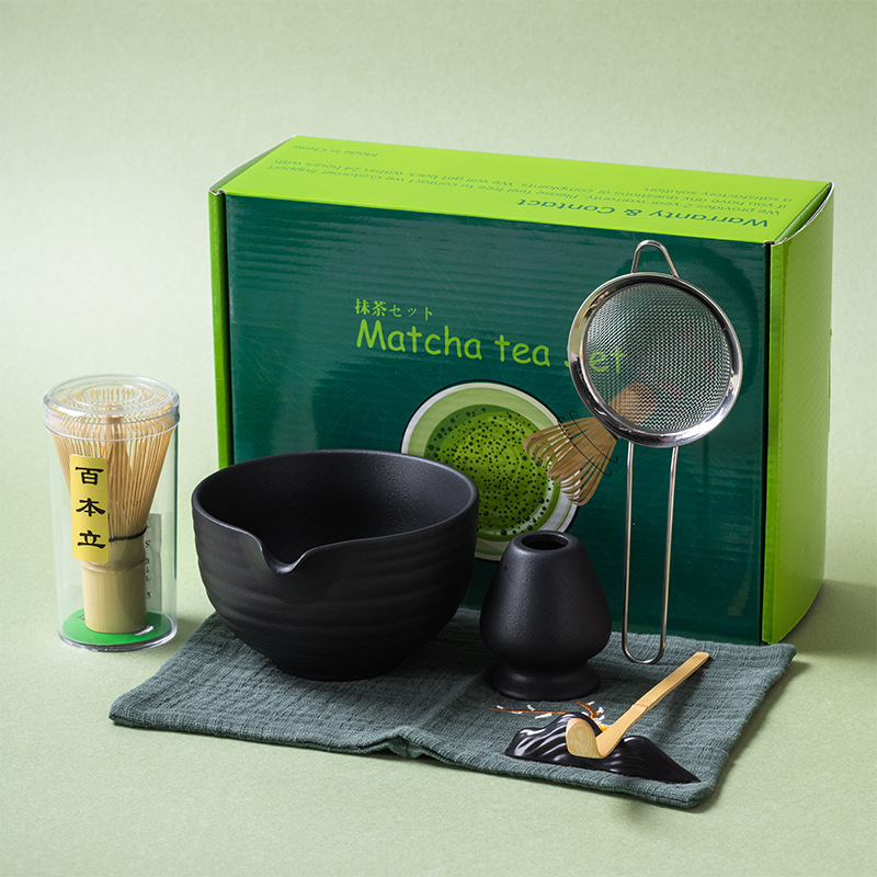 7pcs Japanese Matcha Making Se - Matcha Whisk Set reseña y precio